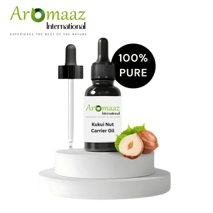 100% Huile de support de noix de Kukui pure et naturelle pressée à froid Étiquetage privé personnalisable Prix de gros compétitif - Product Image 1