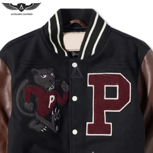 เสื้อนอกเสื้อแจ็กเก็ตเบสบอลมหาวิทยาลัยเบสบอลแขนยาวพิมพ์ลายดิจิตอลทรงหลวมสำหรับผู้ชายน้ำหนักเบา - Product Image 4