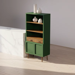 * Gabinete de alta calidad de diseño minimalista de madera de teca real para muebles de comedor, muebles de interior - Product Image 1