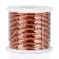 Fil enroulé de film Mylar, laqué, torsadé, isolé, 5KV 10kHz-5MHz, fil de bobinage pour transformateur haute fréquence et inducteur