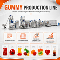 Ligne de production de bonbons gélifiés intelligents ultra-efficace TG Machine avec contrôle servo de précision
