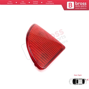 Réflecteur de pare-chocs arrière droit BSP1236-2 pour Kangoo MK1 Express Kubistar X76 Logan MK1 KS MCV Van 2004-2008 7700308719 - Product Image 4