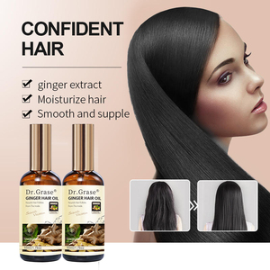Huile capillaire au <span class=keywords><strong>gingembre</strong></span> de qualité supérieure, biotine naturelle, kératine organique, hydratante professionnelle, anti-chute de <span class=keywords><strong>cheveux</strong></span>, repousse des <span class=keywords><strong>cheveux</strong></span>, pour tous les types de <span class=keywords><strong>cheveux</strong></span> - Product Image 3