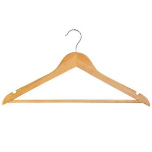 Artisan Beech <b>Wood</b> <b>Clothes</b> <b>Hanger</b> Handmade Minimalist Style for Sophisticated Wardrobe and Boutique Display Use - Product Image 1