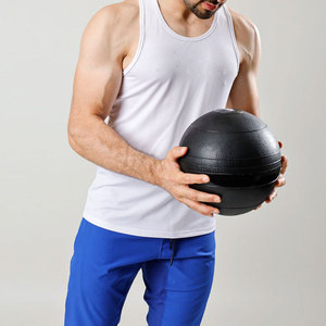 Débardeur pour homme à la vente chaude, qualité supérieure, coupe ample, tricoté, vêtements de sport de fitness, style décontracté - Product Image 5