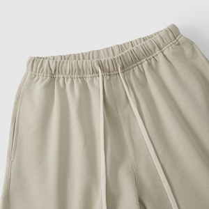 Vêtements d'été décontractés personnalisés grande taille pour hommes, ensembles de t-shirts et shorts sans manches, deux shorts respirants - Product Image 5
