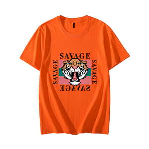 Camiseta unisex de 100% algodón con hombros descubiertos, talla americana, sin costuras, lisa, en blanco, OEM, ODM, logotipo personalizado, camisetas para hombre con letras - Product Image 5