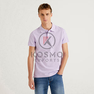 Camiseta de polo informal de algodón de alta calidad para hombre, camiseta de manga corta al por mayor con logotipo personalizado, camisetas de Golf de talla grande antiarrugas - Product Image 3