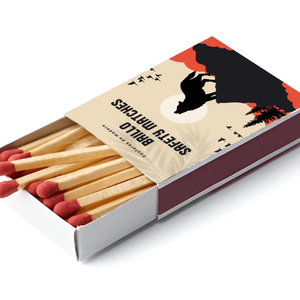 Palos de madera de cera larga con cabezas coloridas, cerillas grandes de seguridad para cocina, logotipo impreso, Material de papel para uso doméstico - Product Image 1