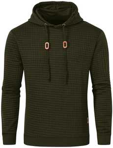 เสื้อฮู้ดผ้าคอตตอนสำหรับผู้ชายผ้า100% ฉลากโลโก้ได้ตามต้องการ - Product Image 4