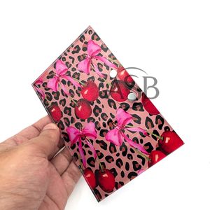 Carreaux de cils durables personnalisés Cherry Bow avec aimants pour pince à cils Vente en gros Concevez vos propres carreaux de cils en acrylique - Product Image 4