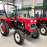 Mejor Precio, Tractor Agrícola de 35hp, Mini Tractor 4x4 para Agricultura en Colombia, Ecuador y China, Mini Tractor de 35hp con Aprobación en Colombia y Ecuador