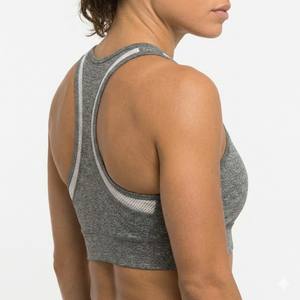 Women <b>Racerback</b> <b>Sports</b> <b>Bra</b> Breathable Athletic Workout <b>Bra</b> - Product Image 3