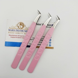 Pince à épiler greffée pour cils Hello Kitty 65 degrés pince à épiler couleur rose - Product Image 5