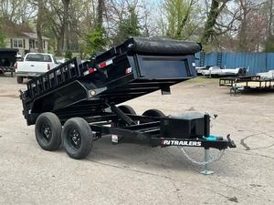 <b>TRAILERS</b> 10' x 60" Utility Dump agriculture farm <b>trailer</b> tipping dump <b>trailer</b> in stock engineered for <b>tractor</b> use supporting - Product Image 2