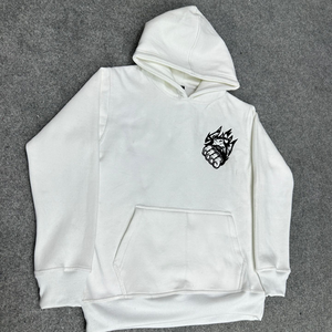 Sweat à capuche pour homme de style professionnel, qualité supérieure, 100% coton, fabriqué en usine, imprimé en relief, prix bas, très demandé - Product Image 4