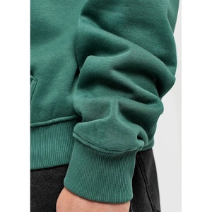 เสื้อฮู้ดผ้าฟลีซหนานุ่มสำหรับผู้ชาย เสื้อผ้ากีฬาฤดูหนาว ดีไซน์ซิป พิมพ์ลายสกรีน - Product Image 3