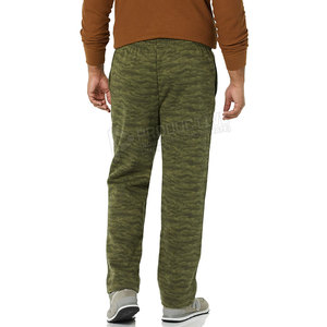 กางเกงลำลองวิ่งจ๊อกกิ้งกีฬาผู้ชายชุดฝึกซ้อมแบบกำหนดเองพร้อมผ้าแคนวาสสียืดหยุ่นปิดเอว-กางเกงขายส่ง - Product Image 4