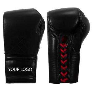 Vente en gros de gants de boxe sur mesure Fabricant de gants de boxe en cuir véritable avec logo personnalisé Gants de boxe gagnants Combat d'entraînement durable - Product Image 5