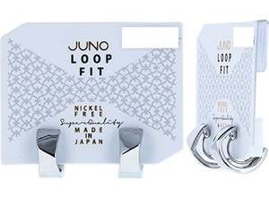 루프핏 귀걸이 후프 일본에서 만든 덜 고통스러운 경량 떨어지기 어려운 보석 액세서리 고급 귀걸이 고급 니켈 무료 - Product Image 4