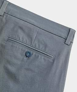 Pantalon habillé personnalisé confortable de haute qualité pour hommes pantalons décontractés de survêtement d'été pantalons pour hommes lavé blanc coupe unie respirant - Product Image 3