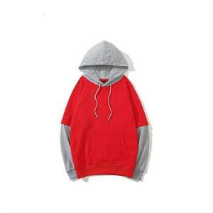 <b>Men's</b> Fashion Lightweight Embroidered <b>Fleece</b> Pullover Hoodies 100% Cotton Solid Colors Winter Wear-Plain Dyed Available - Product Image 4