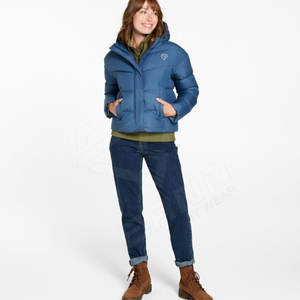 Usine en gros hiver chaud femmes en peau de mouton imprimé doudounes nouveauté respirant bulle manteau épais - Product Image 4