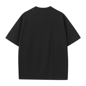 Style moderne unisexe surdimensionné 230GSM 100% coton décontracté homme T-Shirts blanc solide hommes cou T-shirt pour hommes livraison DDP - Product Image 2