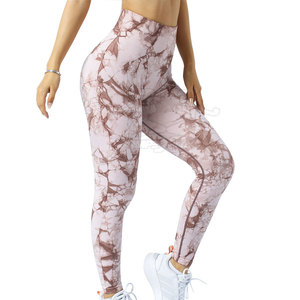 Legging de yoga pour femme à dos froncé, coupe confortable, en tissu premium, pour l'entraînement quotidien - Product Image 5