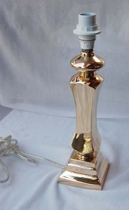 Lampe de chevet moderne de luxe en laiton brillant poli à la main - Product Image 6