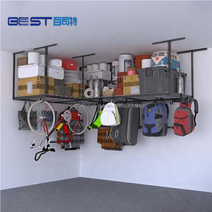 Estantería de Acero Resistente para Garaje, Protección Contra la Corrosión, 4x4 pies, Capacidad de Carga de 250 Libras, 1 Año de Garantía - Product Image 5