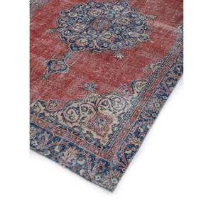 Alfombras Vintage de Lana 9x12 en Rojo y Naranja, con Patrón de Medallón Anudado a Mano, para Hogar y Sala de Estar, Alfombra Rectangular para Pasillo - Product Image 2