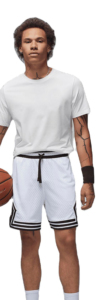 Pantalones cortos de gimnasio para correr para hombre personalizados directos de fábrica, pantalones cortos de baloncesto con sublimación de rodilla, bordado, talla XS, patrón sólido, servicio OEM - Product Image 3