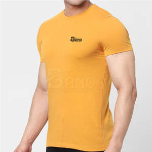 Camiseta de algodón/fibra de bambú para hombre, novedad de 2022, camiseta juvenil de media manga personalizable, oferta en línea - Product Image 4