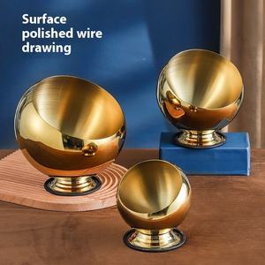 Ensemble de bols de service en acier inoxydable, finition or, argent, cuivre, vaisselle de qualité alimentaire pour la cuisine, le restaurant, l'hôtel, la restauration - Product Image 5