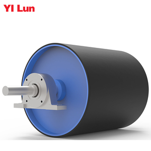 Polea transportadora de accionamiento de rodillos cubierta de goma de 1200 mm de diámetro YiLun para minería - Product Image 5
