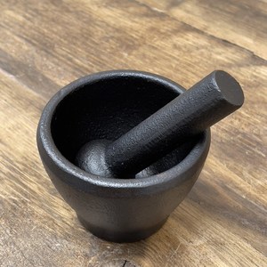 Mortier et pilon en fer de luxe pour la maison restaurant hôtel accessoires de cuisine outils pour herbes et épices broyeur de médicaments en granit - Product Image 4