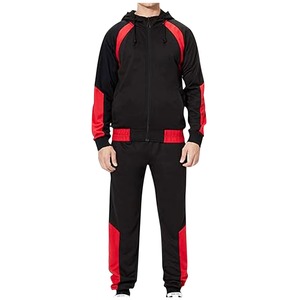 Chándal Deportivo Personalizado con Capucha, Casual, Grueso, de Manga Larga, de Secado Rápido, Transpirable, Cómodo y Duradero para Gimnasio - Product Image 1