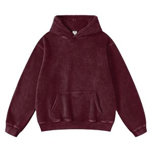 Sudadera con Capucha para Hombre, 350g, Peso Pesado, Sudadera de Lujo Lavada, Sudadera con Capucha Lavada al Ácido Personalizada, Mezcla de Algodón 2026 - Product Image 4