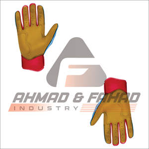 Haute qualité personnalisé antidérapant en cuir paume Softball frappeur gants pour hommes femmes multicolore Baseball frappeur gants receveur - Product Image 1