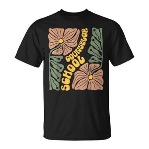 T-shirt de style bohème floral pour conseillers scolaires, pour le personnel de conseil scolaire, vêtements promotionnels - Product Image 1