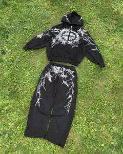 Automne et hiver nouvelle tendance pantalons de survêtement pour hommes mode 300 500 Gsm sweat à capuche et pantalon de survêtement Offre Spéciale haut tendance - Product Image 1