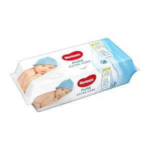 Toallitas con Aloe Vera, Suaves, Hidratantes, Huggies Extra Care, Sensibles y Delicadas para Pieles Delicadas - Product Image 6