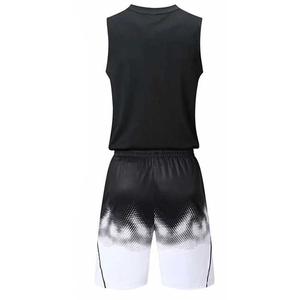 Prix de vente en gros uniforme de basket-ball uni pour hommes uniforme de basket-ball de qualité supérieure uniforme de basket-ball confortable pour hommes - Product Image 4