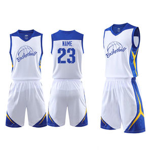 Venta al por mayor de camisetas de baloncesto baratas personalizadas ropa de baloncesto transpirable 100% poliéster camisetas de baloncesto uniformes para hombres - Product Image 3