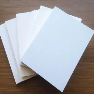 1-20mm Waterproof High Density Hard PVC Foam Board Customized White/Color PVC Sheet For Advertising Construction Sign