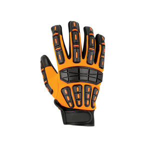 Gants automobiles professionnels avec paume rembourrée et jointures renforcées pour protéger les mains pendant la réparation et l'utilisation en atelier - Product Image 5