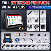 Escáner Bidireccional X431 Pro3s + V5.0 Elite con Android 10.0, Herramienta de Diagnóstico OBD2 para Autos/Camiones, Codificación de ECU/Programación de Llaves