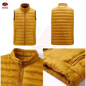 Gilet matelassé sans manches pour homme, design personnalisé, OEM et ODM, gilet léger et chaud pour un usage décontracté en hiver - Product Image 6