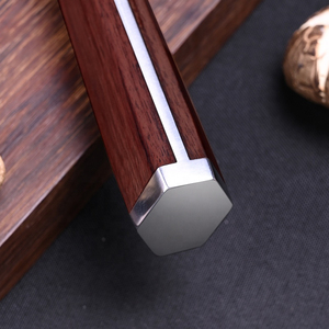 มีดเชฟทำมือระดับพรีเมี่ยมพร้อมที่จับเหล็กดามัสกัสเครื่องมือทำครัวมืออาชีพที่ปลอดภัยจากโรงงานปากีสถาน - Product Image 3